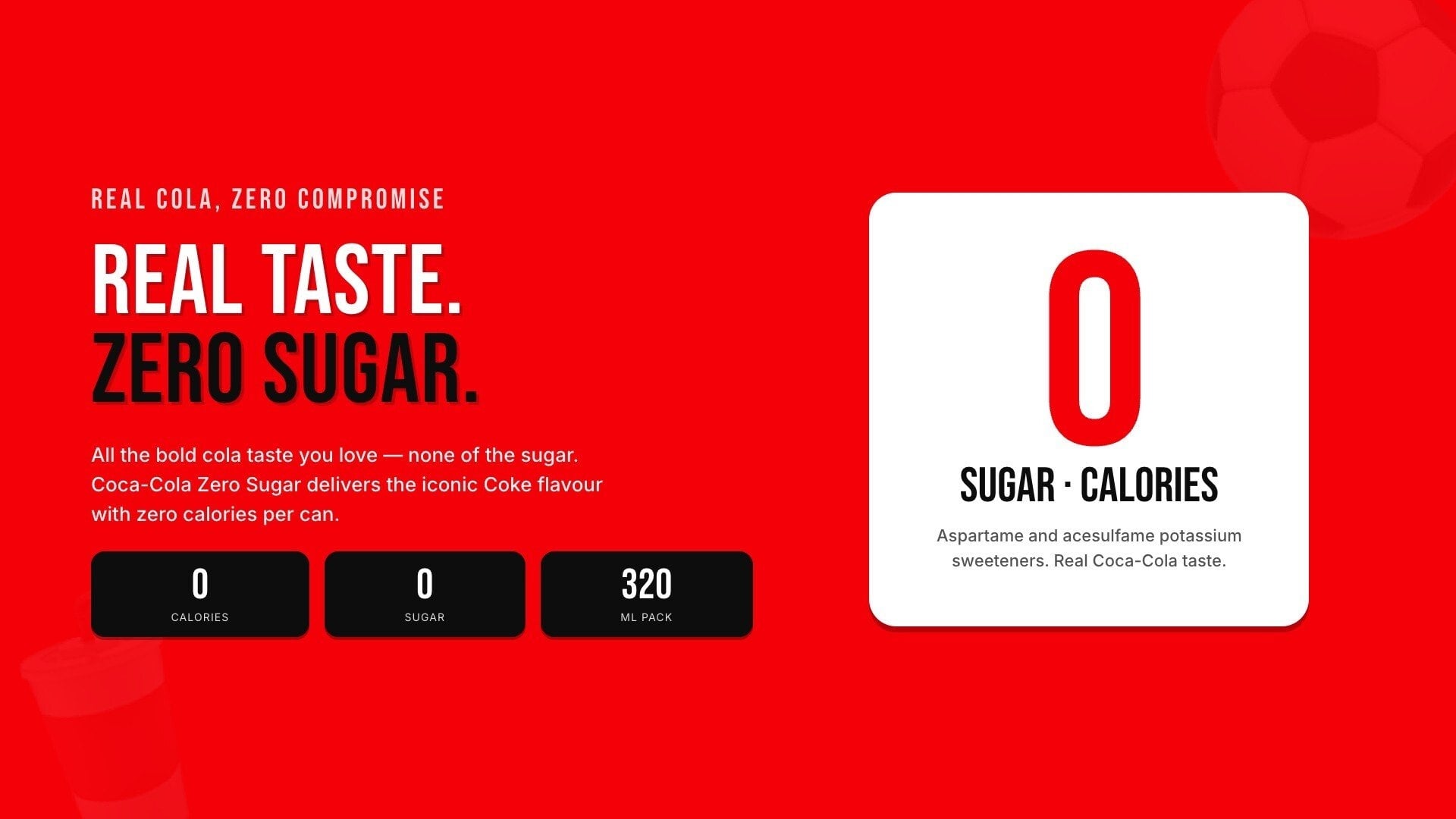 Coca-Cola Coca-Cola Zero Sugar FIFA 2026 Edition Cola Soft Drink