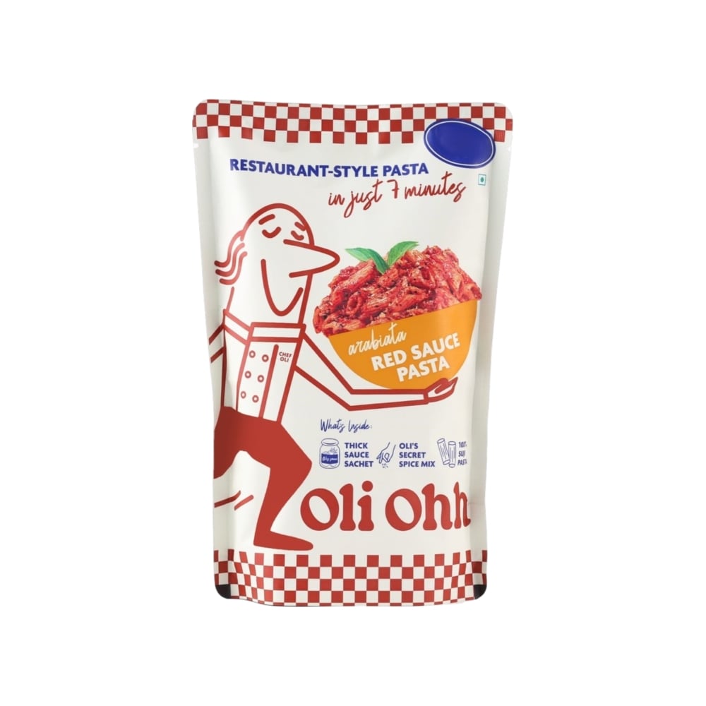 Oli Ohh Oli Ohh Arrabbiata Red Sauce Instant Pasta