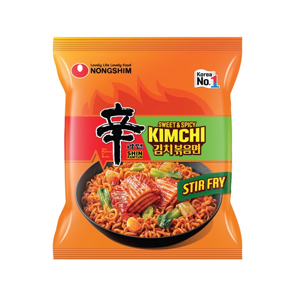 Nongshim Nongshim Kimchi Shin Ramyun Stir Fry Instant Noodles