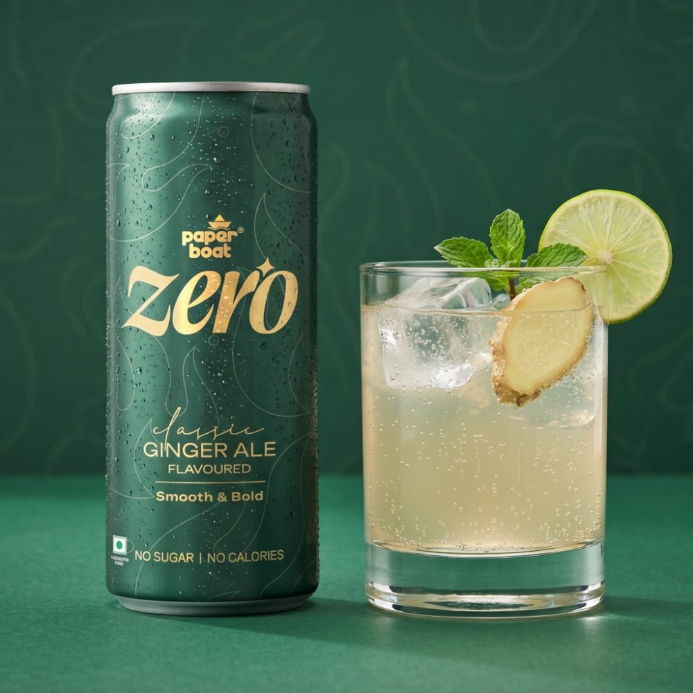 Paper Boat Paper Boat Zero Sugar Ginger Ale