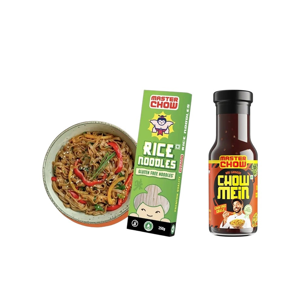 MasterChow MasterChow Thai Rice Noodles + Chowmein Sauce Combo