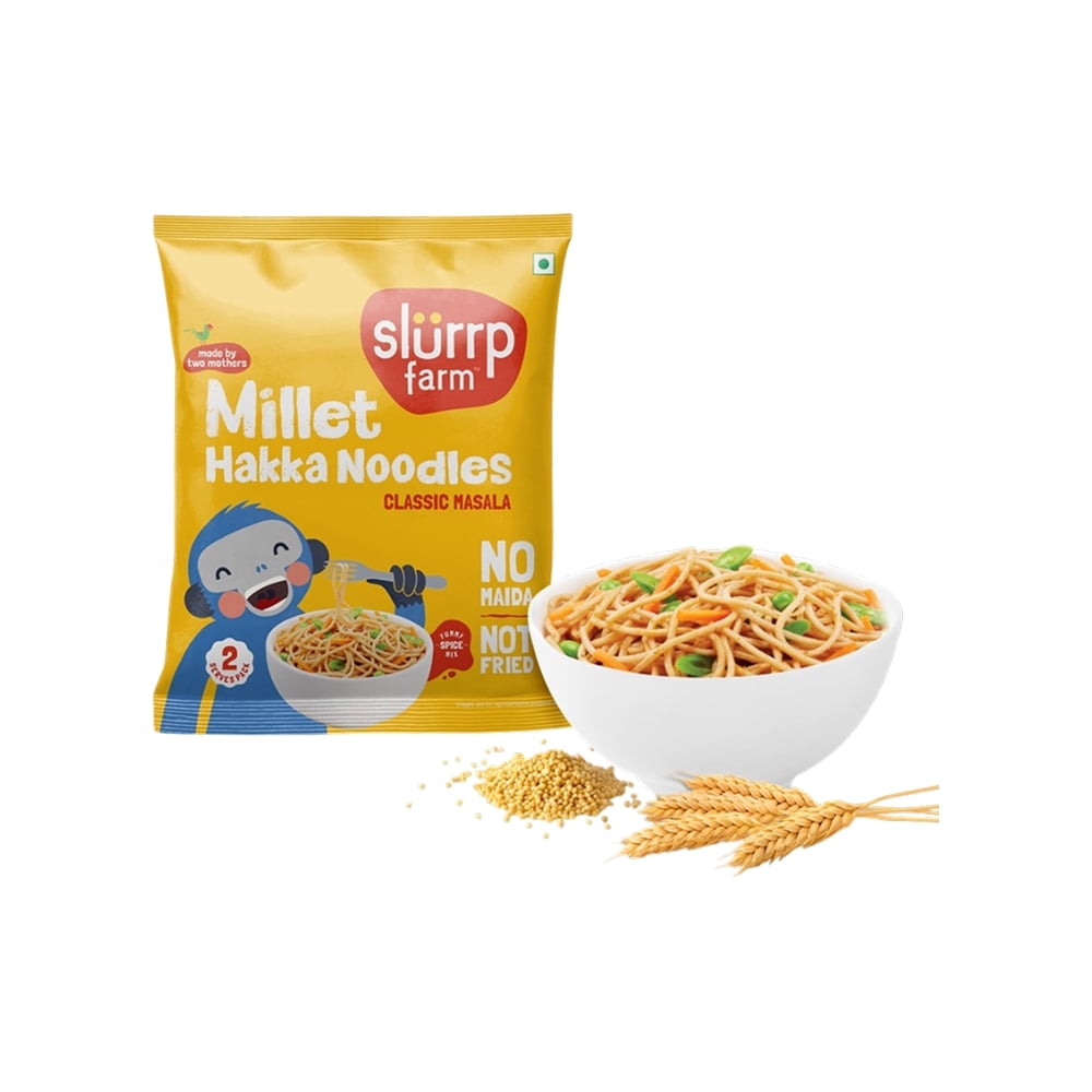 Slurrp Farm Slurrp Farm Classic Masala Millet Hakka Noodles