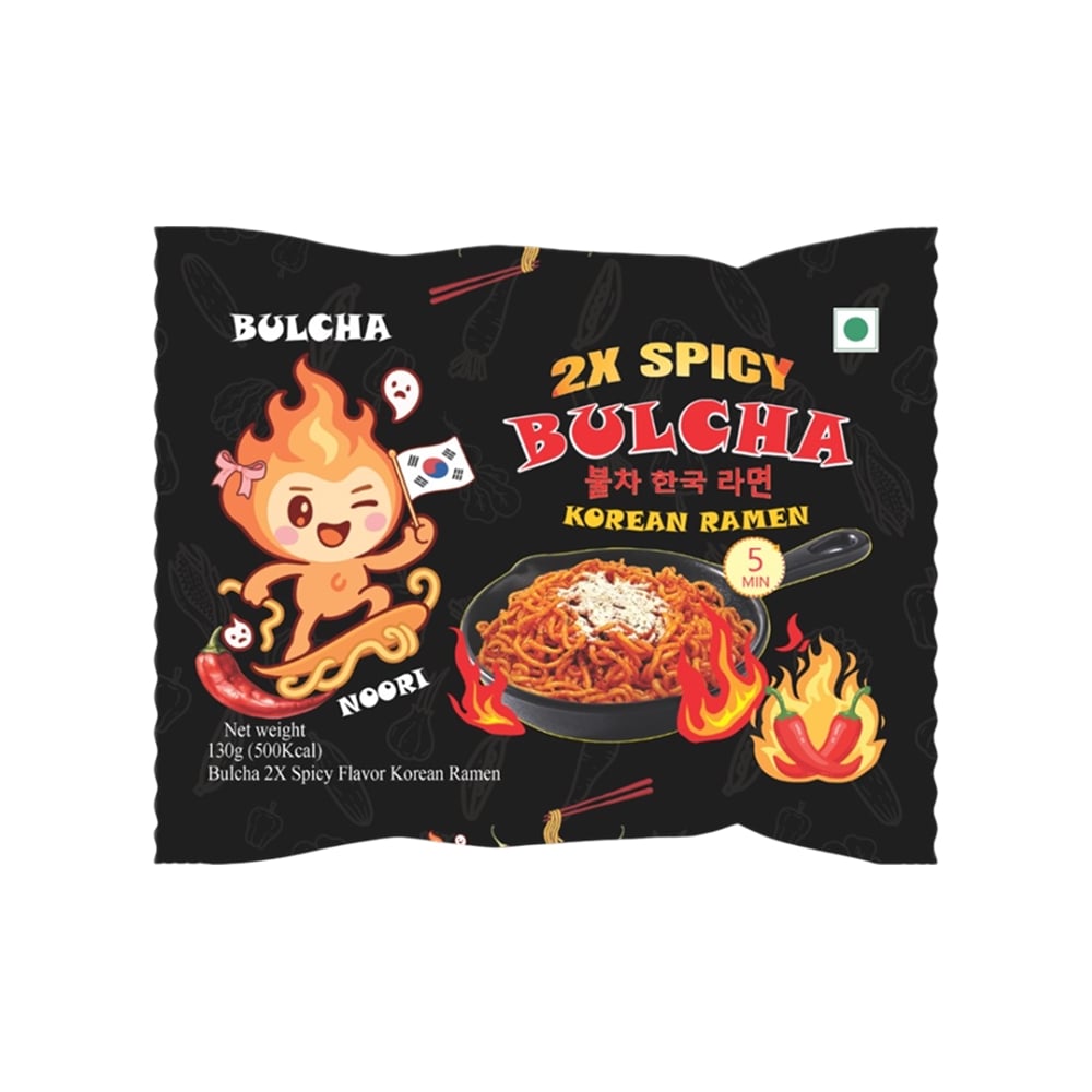 Bulcha Bulcha 2 x Spicy Bulcha Korean Instant Noodles