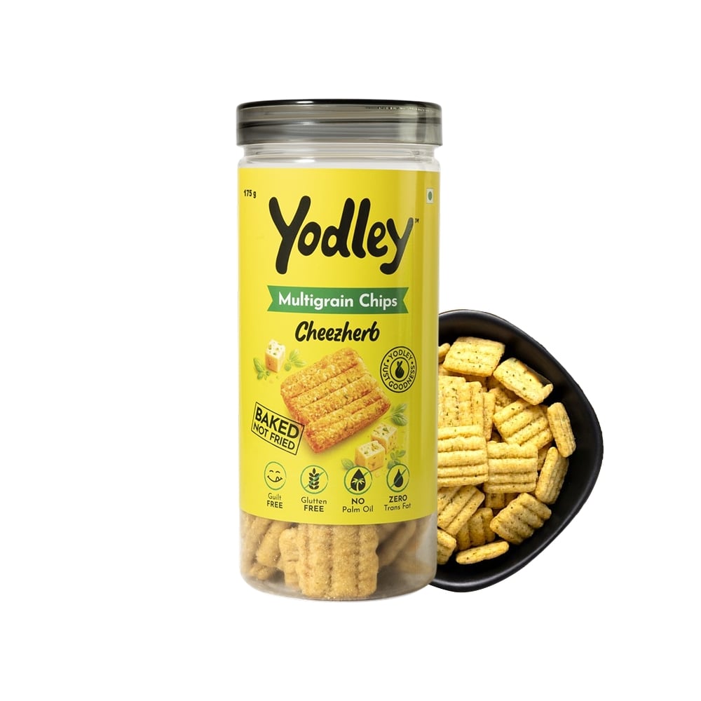 Yodley Yodley Cheezherb Baked Multigrain Chips