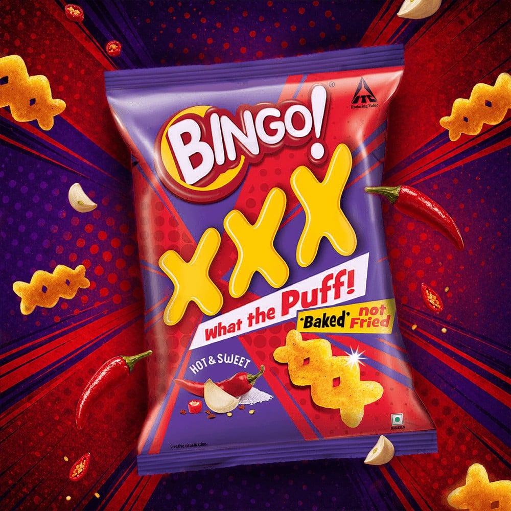 Bingo Bingo Hot & Sweet Puffs