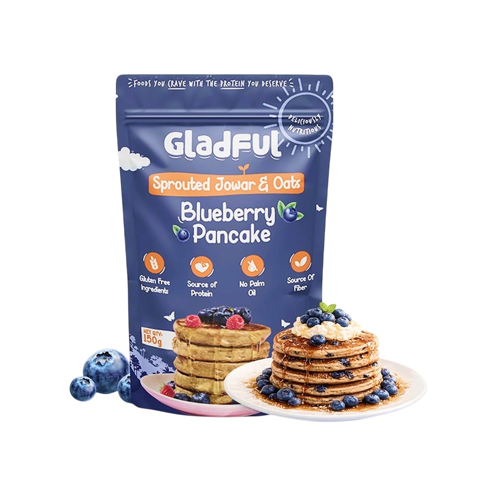 Gladful Gladful Blueberry Pancake Mix
