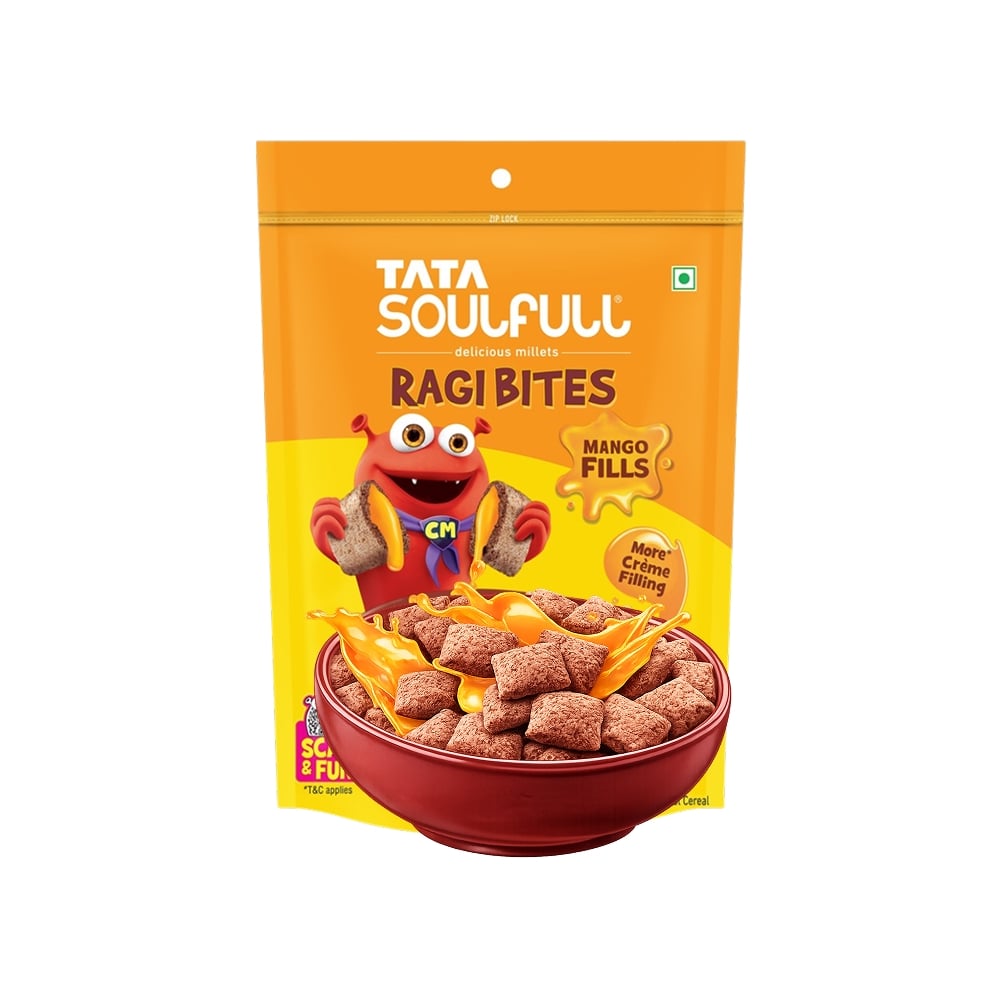 Tata Soulfull Tata Soulfull Ragi Bites Mango Fills Kids Cereal