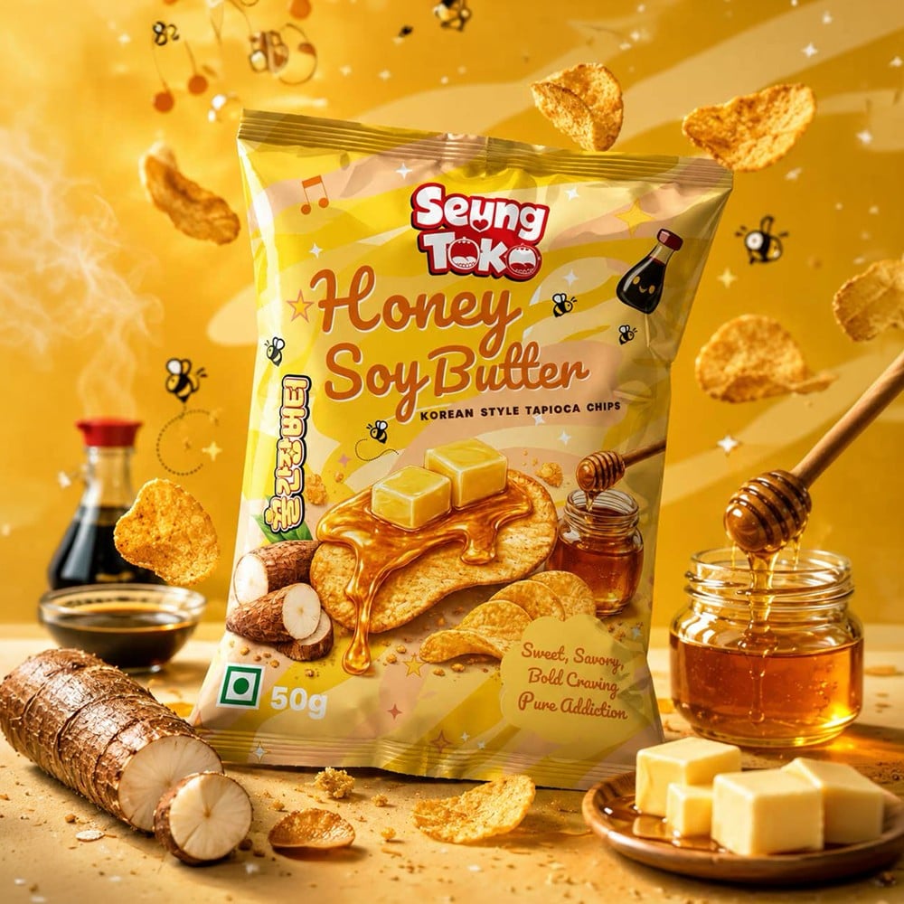 Seung Toko Seung Toko Honey Soy Butter Korean Tapioca Chips