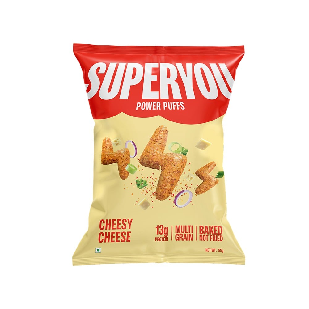 SuperYou SuperYou Cheesy Cheese Power Puffs