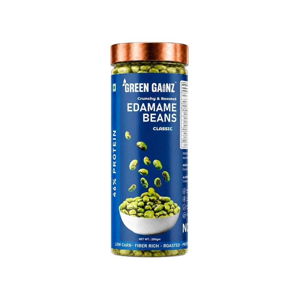 Green Gainz Green Gainz Crunchy & Roasted Edamame Beans