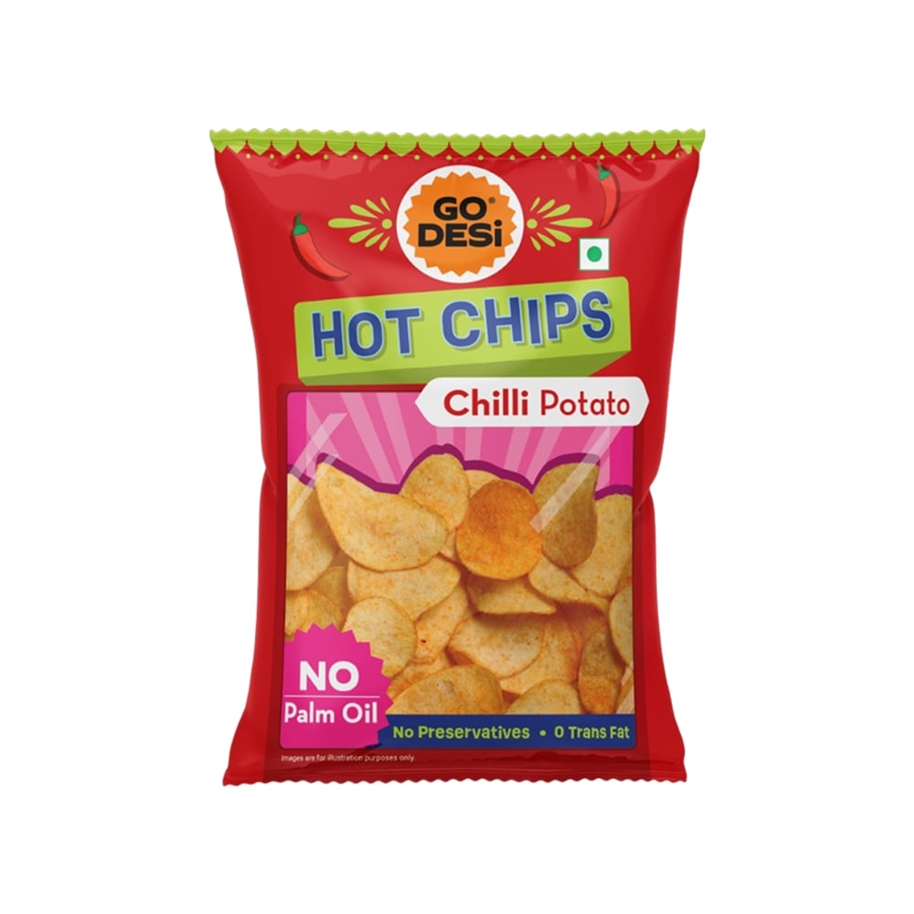 GO DESi GO DESi Hot Chips Chilli Potato