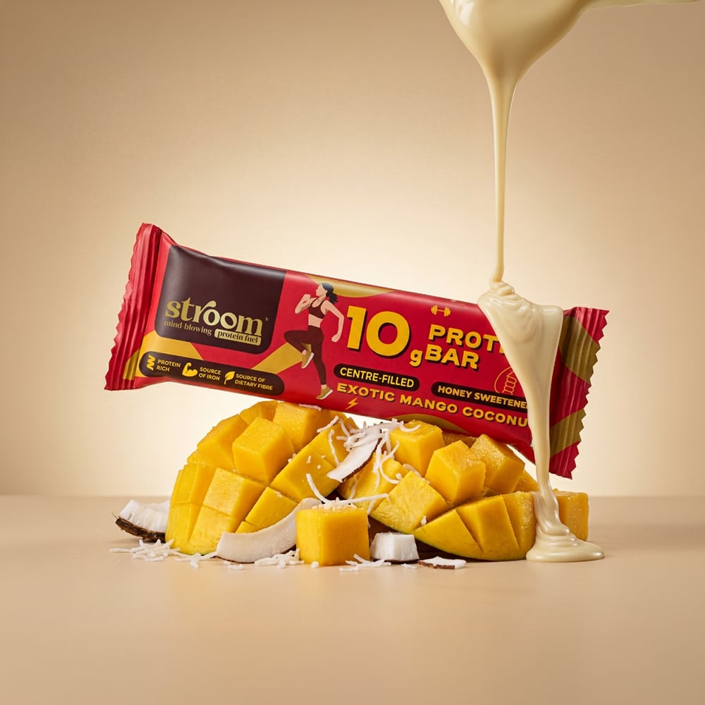 Stroom Stroom Exotic Mango Coconut 10g Protein Bar