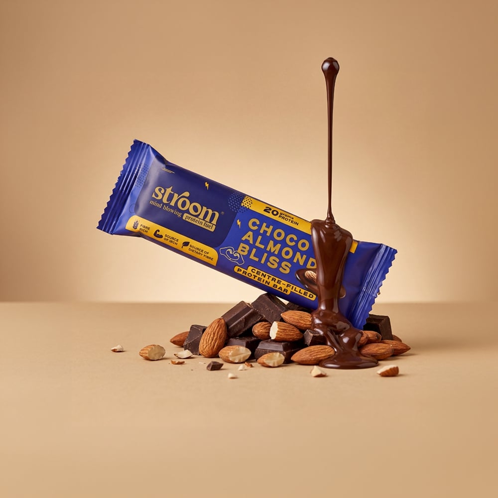 Stroom Stroom Choco Almond Bliss 20g Protein Bar