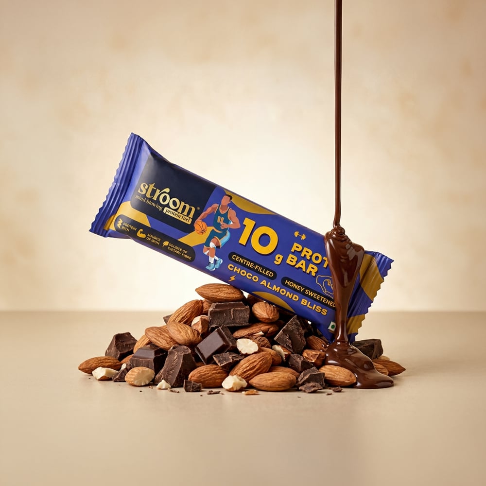 Stroom Stroom Choco Almond Bliss 10g Protein Bar