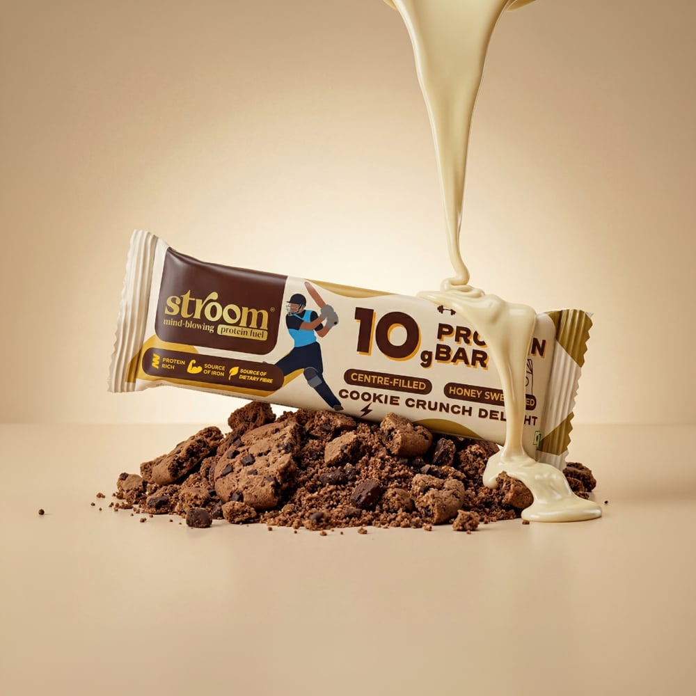 Stroom Stroom Cookie Crunch Delight 10g Protein Bar